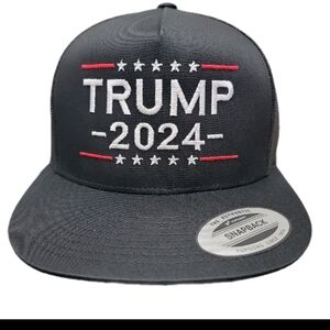 TRUMP 2024 Mesh Adjustable Snapback Direct Embroide…